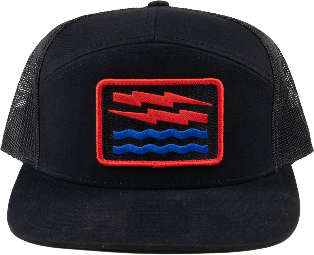 WAVEBOLT RED/BLUE TRUCKER