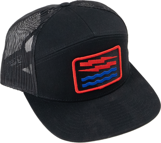 WAVEBOLT RED/BLUE TRUCKER