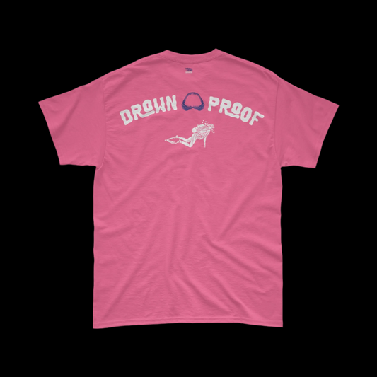 DROWN PROOF TEE -  PINK